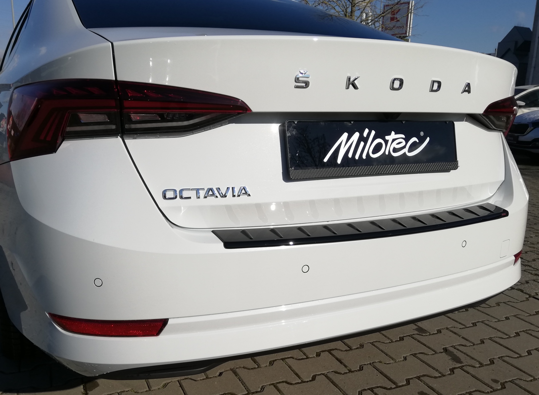 Ladekantenschutz passend für Octavia 4 Limousine