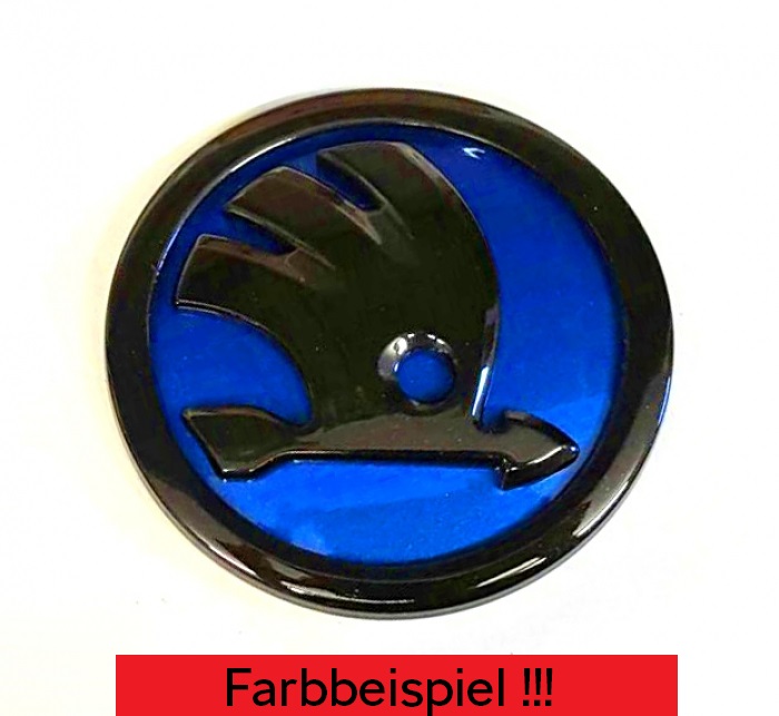 Skoda-Emblem, Fabia III vorne, schwarz